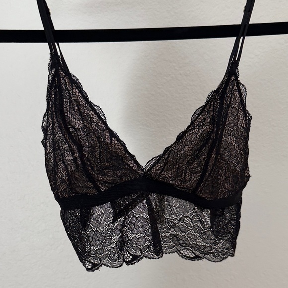 Madewell Other - Madewell Black Lace Bralette